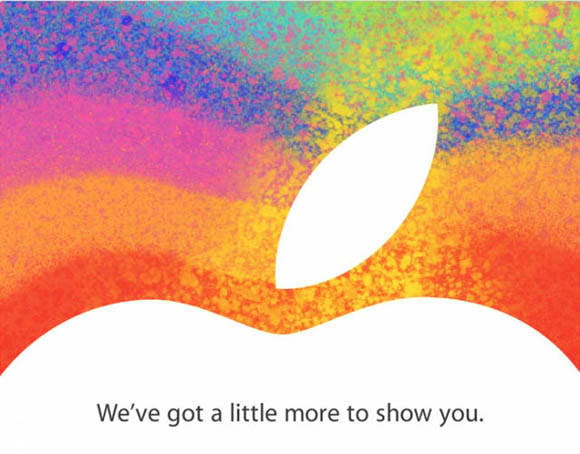 Invitation to Apple's October 23rd 'iPad mini' event