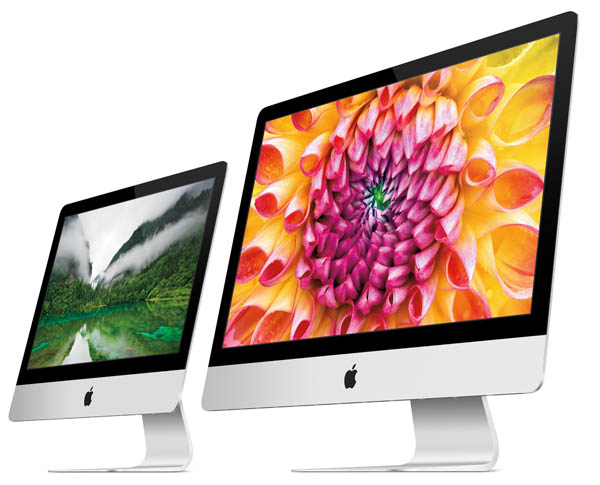 The new eighth-generation iMac family