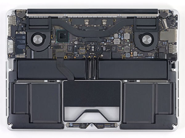 Inside the 13-inch MacBook Pro with Retina Display