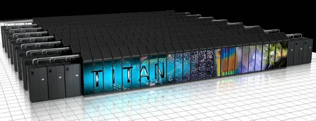 The Titan supercomputer at Oak Ridge