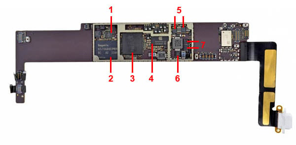 iPad mini logic board