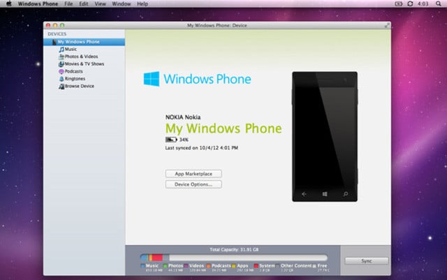 Windows Phone 3.0 for Mac