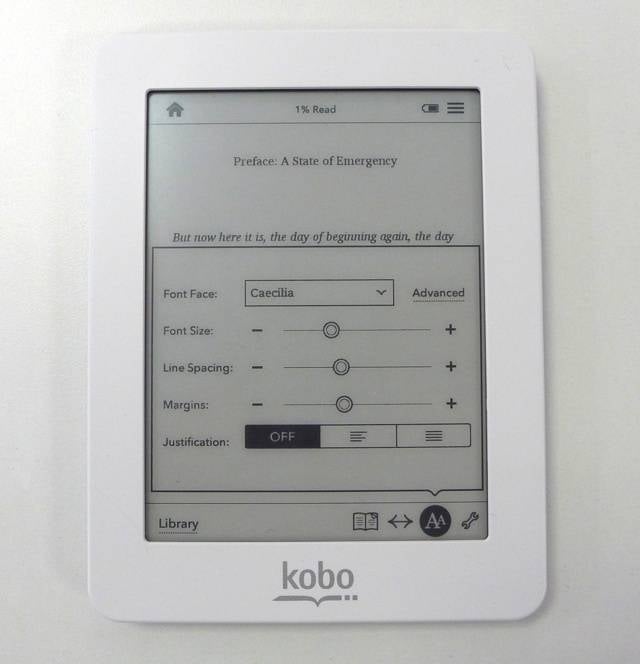 Kobo Mini 5in compact e-reader review • The Register