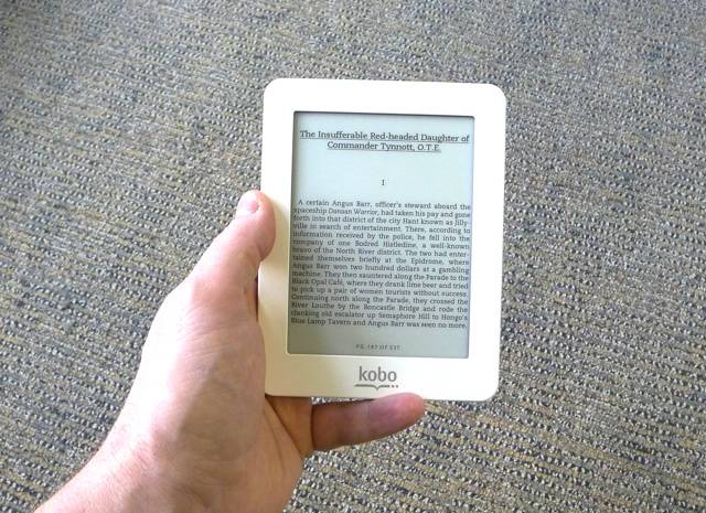 kobo ebook reader korean