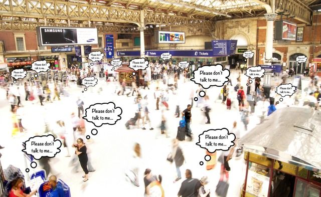 London Train Passengers