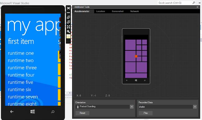 Windows Phone 8 emulator