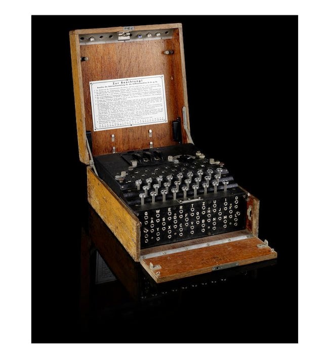 Pristine Wwii German Enigma Machine Could Be Yours The Register