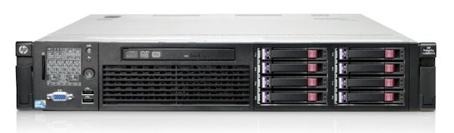 The rx2800 Itanium 9500 rack server