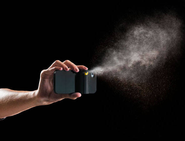 Spraytect pepper-spray iPhone case