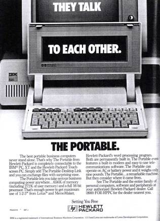 HP 110 advert