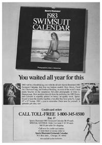 January 3, 1983 Time magazine – Sports Illustrated Swimsuit Edition ad