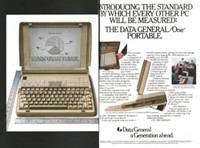 January 1985 PCWorld &amp;ndash; Data General/One ad