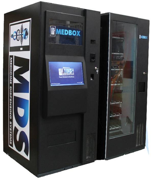 Medbox marijuana dispensing machine