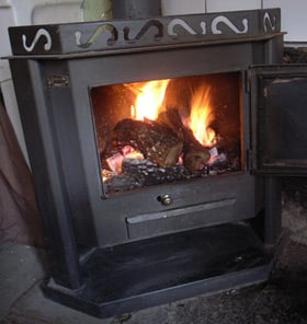 My wood burner