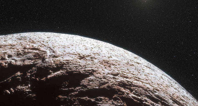 ESO says dwarf planet Makemake lacks atmosphere • The Register