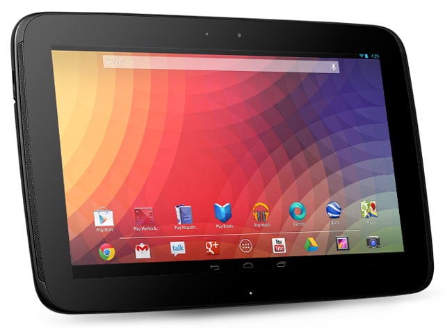 Samsung Google Nexus 10 Android tablet