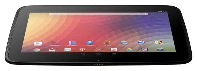 Samsung Google Nexus 10 Android tablet