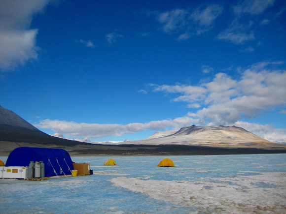 Lake Vida in Antarctica