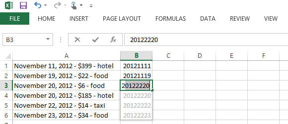 Excel 2013's new Flash Fill feature isn't as smart as it thinks it is