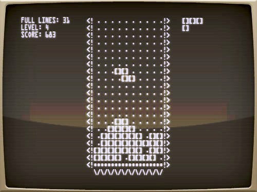 The original Tetris of 1984