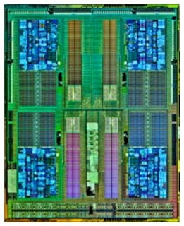 Die shot of the eight-core Opteron 4300