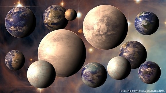 Seven worlds in the Habitable Exoplanets Catalog