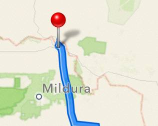 Mildura is still marked in the wrong place on Apple's iOS6 maps