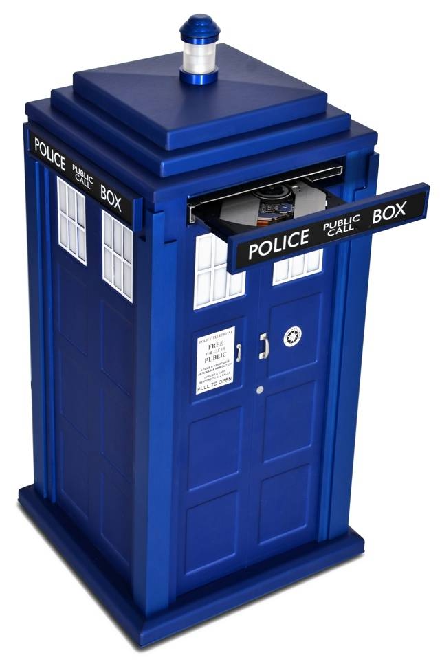 Scan Doctor Who Tardis PC case