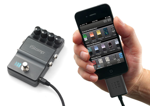 Digitech iStomp iOS guitar effects pedal