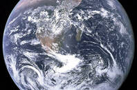 NASA &amp;#39;Blue Marble&amp;#39; image of Earth taken on December 7, 1972, by the crew of the Apollo 17 spacecraft