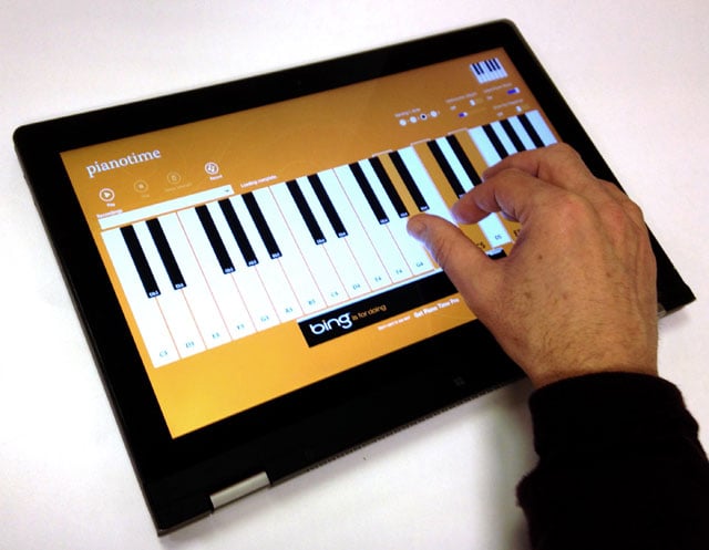Lenovo IdeaPad Yoga 13 Ultrabook Pianotime