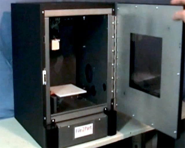 File2Part Gutenberg 3D printer