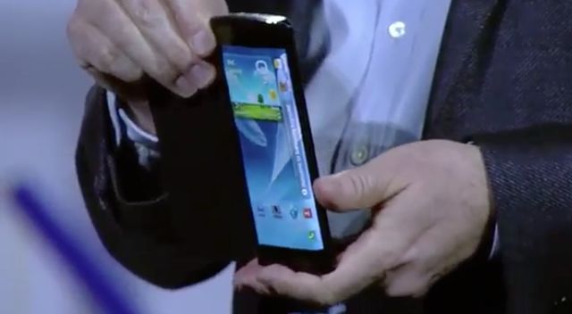 Samsung flexible OLED