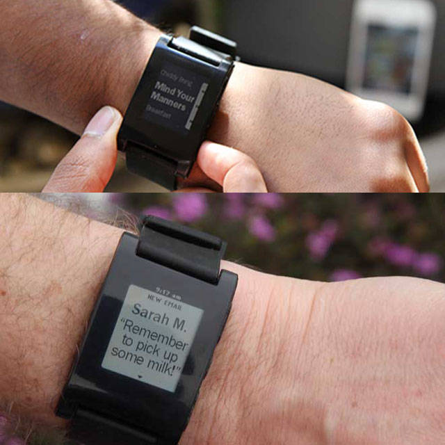 Pebble Pebble E Ink watch