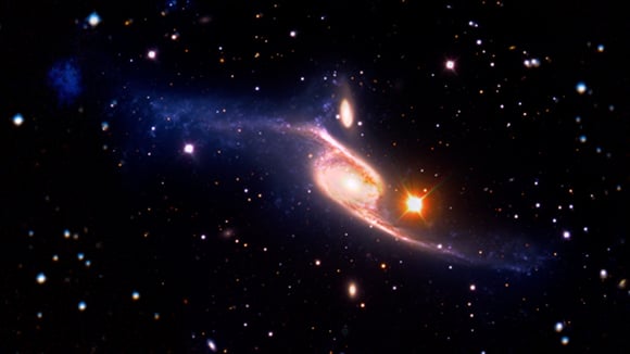 Computer simulation of NGC6872 and IC4970