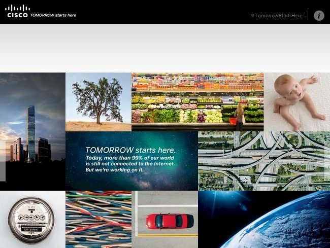 Cisco says tomorrow starts here