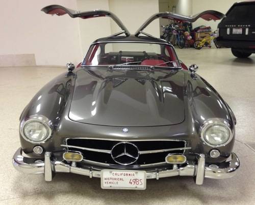 Mark Moshayedi gull-wing Mercedes