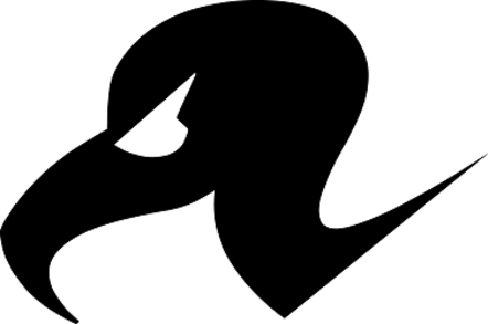 The Register vulture logo (black)
