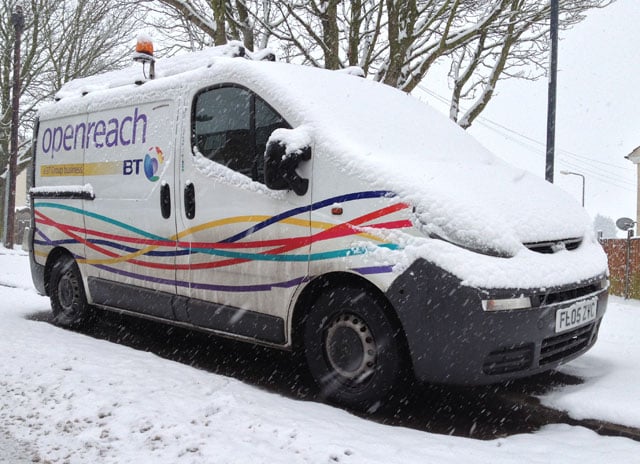 BT Openreach van