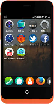 The Keon Firefox OS phone