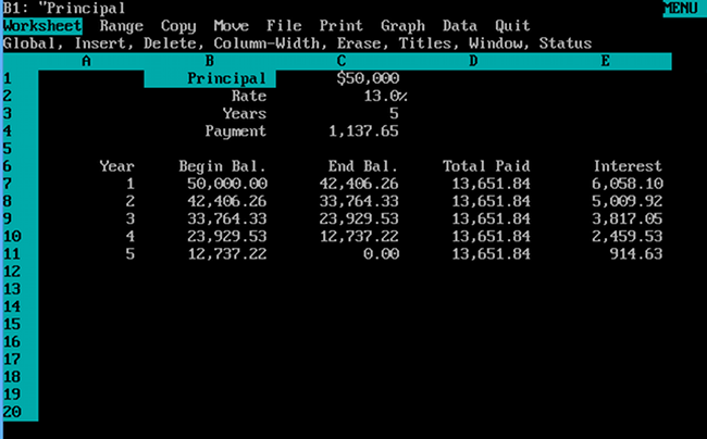 lotus 123 version history