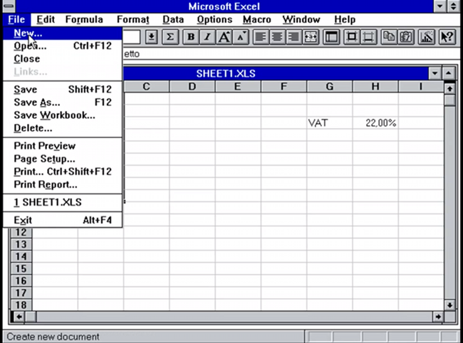 What kind of software is microsoft excel