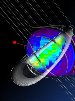 Retention region shown around our heliosphere