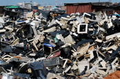 Electronic waste dump in China