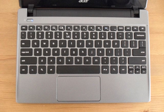 chromebook keypad layout