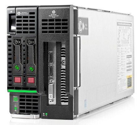 The ProLiant WS460c workstation blade, with GPU sidecar