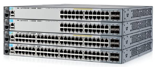 The stackable and rackable HP 2920 switches