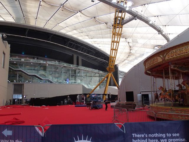 O2 Arena BRIT Awards 2013 hospitality area