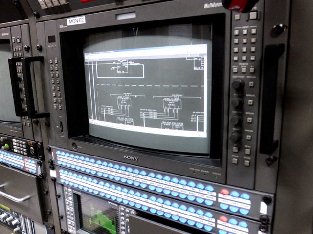 OB truck matrix switcher