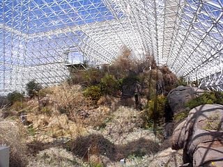 Biosphere-2 in Arizona in 1998